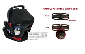 car seats for possibly defective chest clip