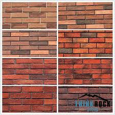 Antique Red Brick For Faux Brick Wall