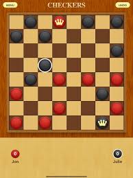 checkers on the app