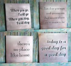 Custom Metal Quote Sign And Sayings