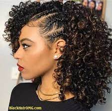 Women with curly hair are very beautiful and feminine. Natural Curly African American Hairstyles Natural Hair Styles Curly Hair Styles Hair