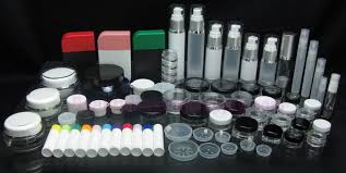 cosmetics packaging plastic bottles
