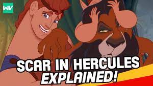 how did scar end up in hercules