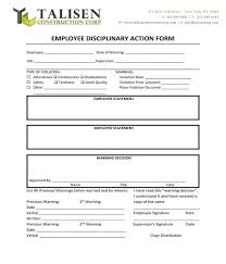 Free 10 Employee Disciplinary Action Forms In Pdf Doc