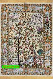 persian rugs silk tabriz tree of life