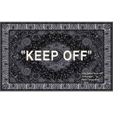 ikea x off white keep off rug at