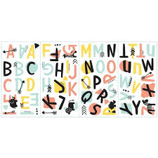Roommates Alphabet Wall Decals Lowe S