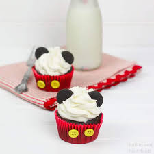 these mickey cupcakes are simple and