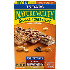 salty nut granola bars