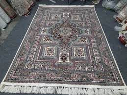 imported persian silk carpet