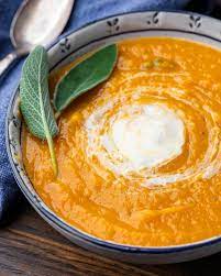 roasted ernut squash soup sip and
