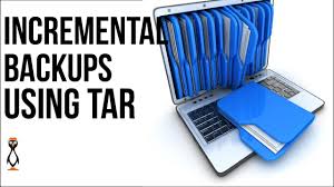 creating incremental backups with tar