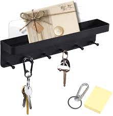 key hook holder for wall and mail shelf