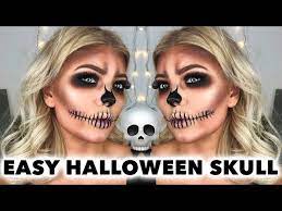 easy wearable glam halloween skull