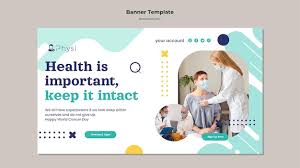 free psd world health day banner template