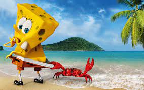 spongebob crab funny wallpaper hd