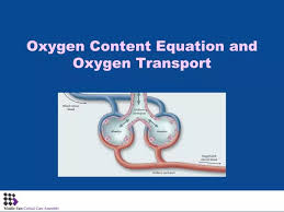 Ppt Oxygen Content Equation And
