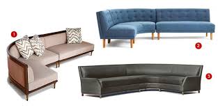 Curved seating is the sweet spot between sofas and sectionals. Are Curved Sofas Better Than L Shaped Sectionals Wsj