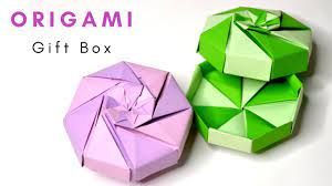 how to make origami hexagonal gift box