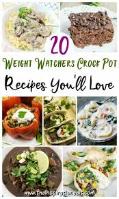 best weight watchers crock pot recipes