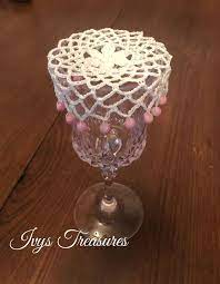 Hand Crochet Tea Cosy Crochet Glass Beads