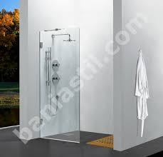 75*130см, сериграфирано стъкло, хромиран профил, люлееща се врата Dush Kabini Po Porchka Statichen Paravan Za Banya Lighted Bathroom Mirror Bathroom Mirror Bathroom Lighting