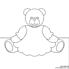 Free Teddy Bear Templates Download Free Clip Art Free Clip
