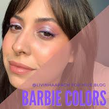 eng esp barbie colors makeup
