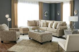 Dovemont 3 Piece Laf Sectional In Putty