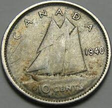 1940 10c Canada 10 Cents For Sale Online Ebay