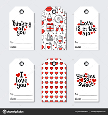St Valentines Day Gift Tags Printable Tags Collection Love