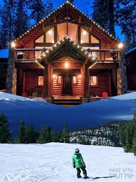 Adults can enjoy seeing the beautiful views of lake tahoe, and the children can have fun in the snow and whizzing through the trees. Famous Cabin Lake Tahoe Luxury Vacation Rental Posts Facebook