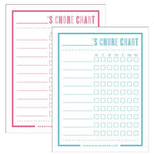 Chore Charts For Kids Of All Ages Chore Chart Kids