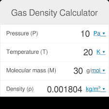 Gas Density Calculator