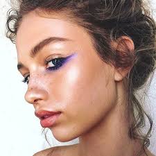 lilac pastel line makeup ecemella