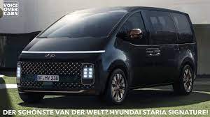 2021 Hyundai Staria Signature! Der schönste Van der Welt? Voice over Cars  News! - YouTube