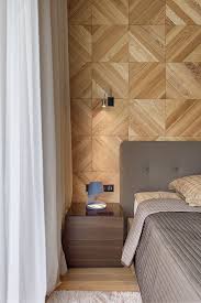 Wooden Panels 3d Rack In Bedroom As A