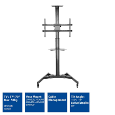 act mobile tv monitor floor stand 37
