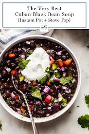 cuban black bean soup recipe stovetop