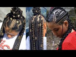On the contrary, some end up looking awesome just with simple twisting. Quick Braid Hairstyles With Weave African Braids Cornrows Styles Like Twist Box Styles Youtube