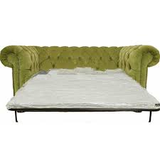 Buy Sage Green Chesterfield Sofa Bed At