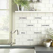 Tile Transfers Stickers Herbs Spices