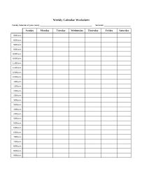 Free Printable Lesson Plan Template Cute Weekly Schedule