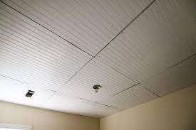 how to install beadboard ceiling panels