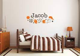 Large Letters For Wall Sports Decals
