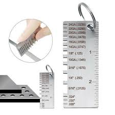 Wire Gauge Thickness Measuring Tools Wire Sheet Metal Gage