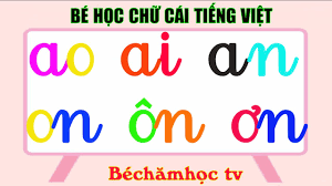 Bài 7 Dạy bé tập nói tiếng việt Bé Tập Đánh Vần Các Âm Có 2 Chữ Cái Ghép  Lại Bé tập đọc# - YouTube