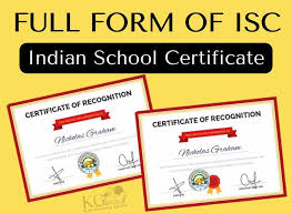 isc indian certificate