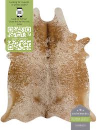 speckled cowhide ruted cow hide