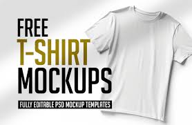 t shirt mockups psd graphic design